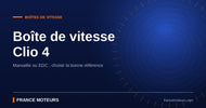 Boîte de vitesse Clio 4 occasion contrôlée en atelier avant expédition