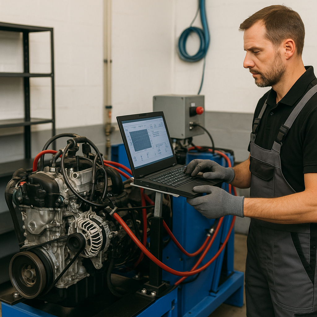 Pourquoi tester un moteur sur banc d’essai est essentiel ?