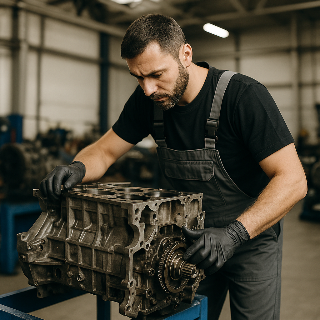 Le processus complet de reconditionnement d’un moteur