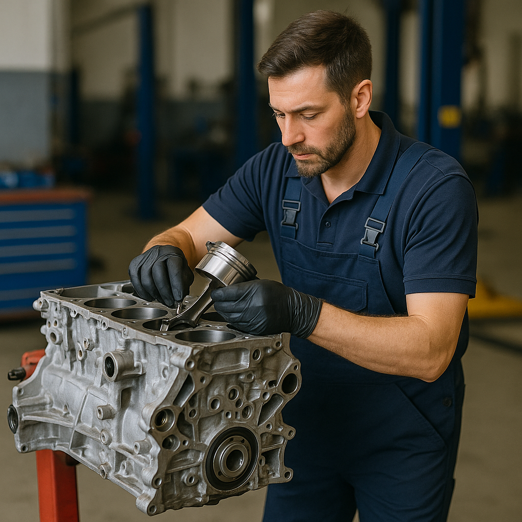 Les étapes clés du reconditionnement moteur chez France Moteurs