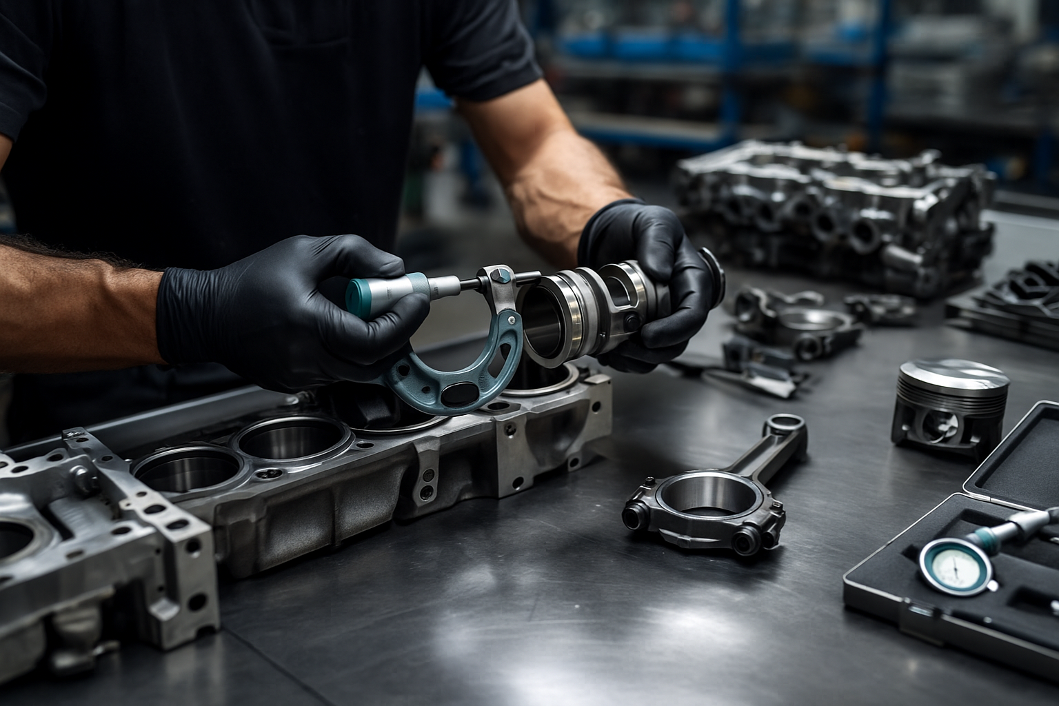 Le contrôle dimensionnel, une étape clé du reconditionnement moteur
