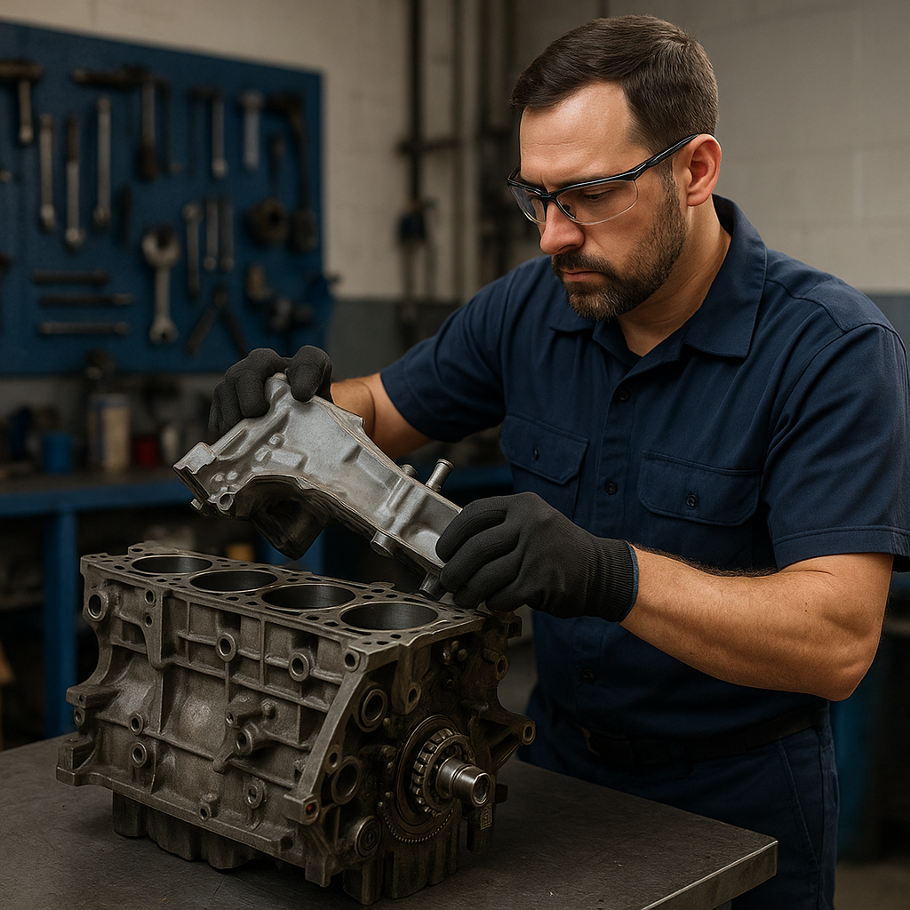 Le démontage moteur complet, première étape du reconditionnement