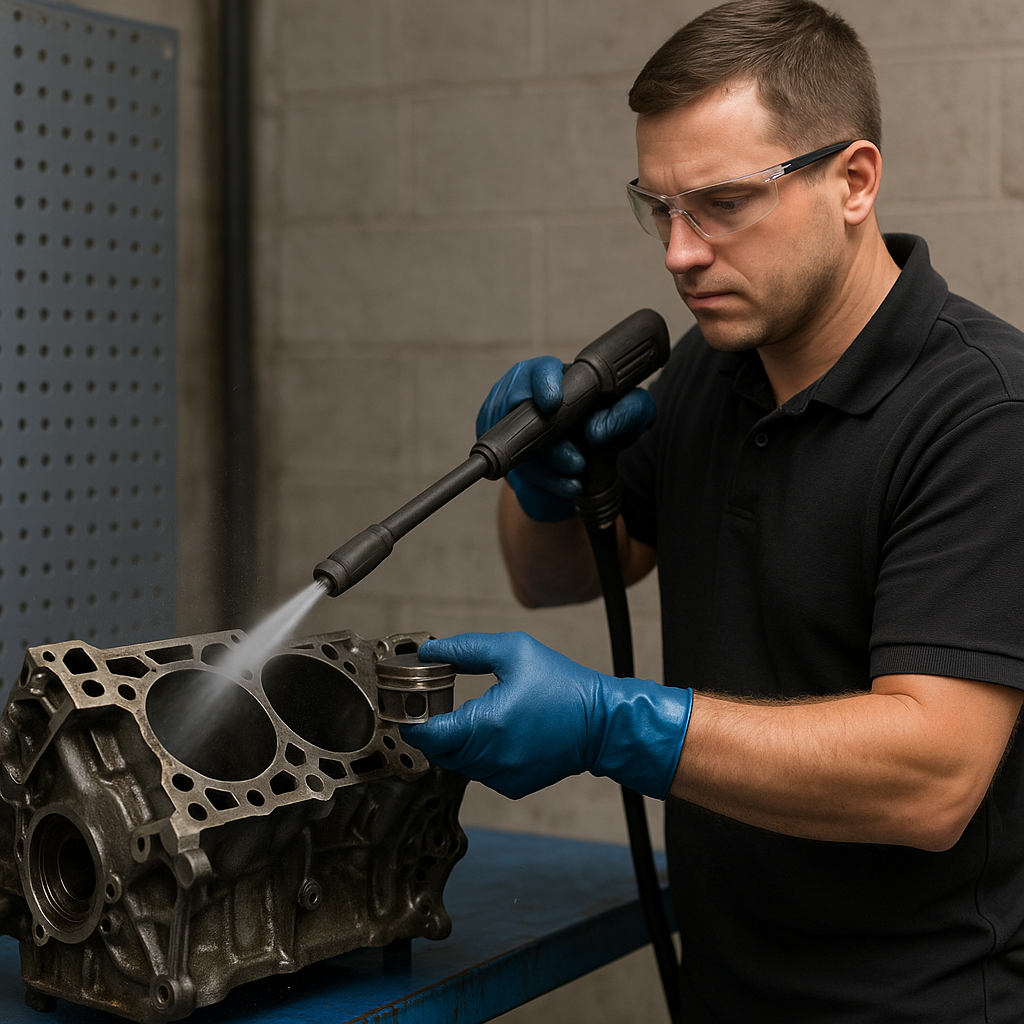 Le nettoyage du circuit d’huile, indispensable après reconditionnement moteur
