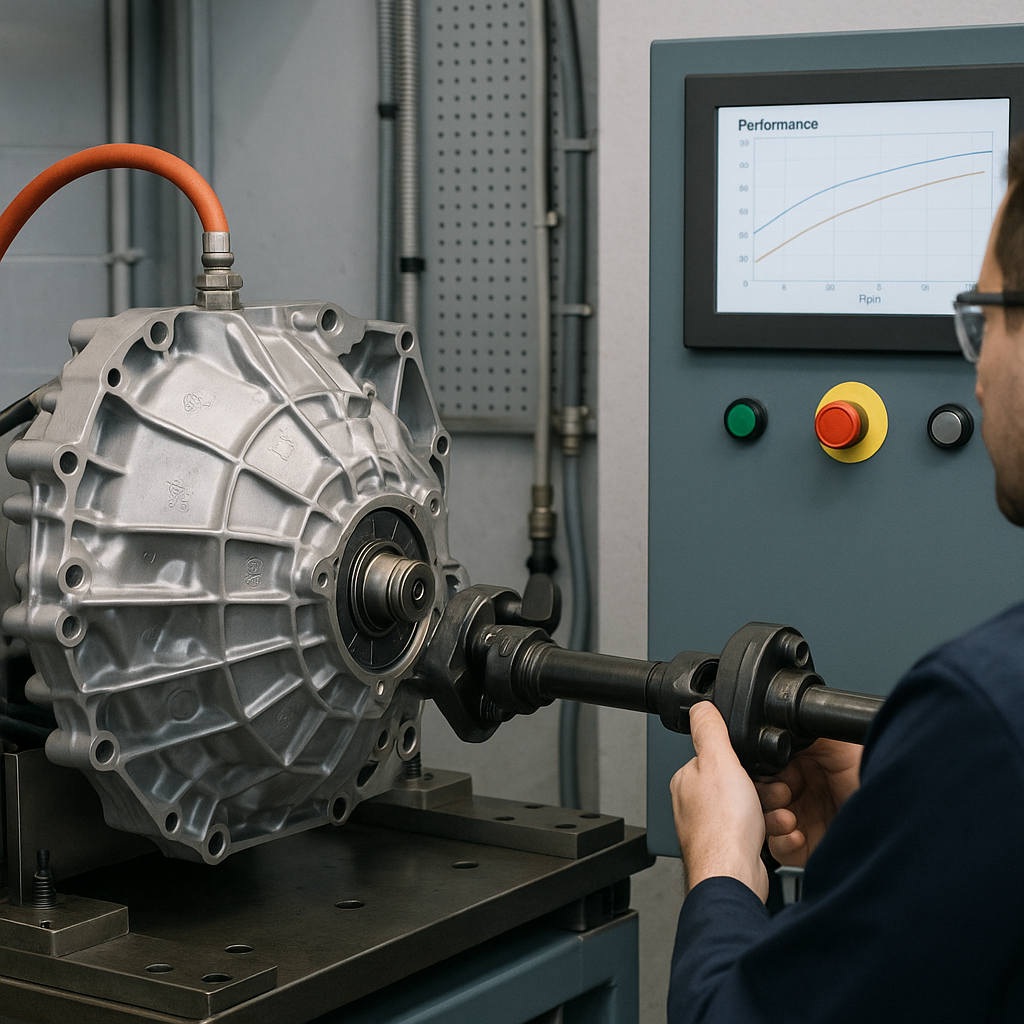 Les tests de performance sur boîte de vitesses reconditionnée